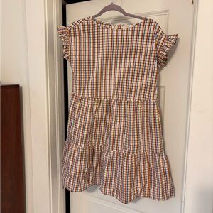 LOFT Multicolor Checkered Women’s Dress